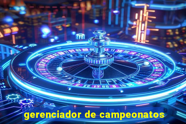 gerenciador de campeonatos